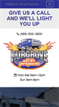 Mobile Screenshot of fairgroveoil.com
